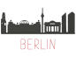 Preview: Berlin Skyline - Vollstick Stickdatei